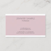 クリエイティブモダン頭が切れるデザインテンプレートエレガント 名刺 (正面)