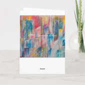 クリエイティブユートピアグリーティングカード カード (裏面)