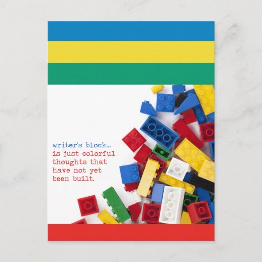 クリエイティブライタのブロックソリューション ポストカード (正面)