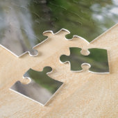 クリエイティブライトピンクの木の花ジグソーパズル ジグソーパズル (側面)