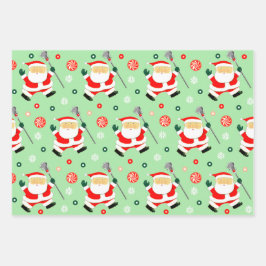 クリエイティブラクロスクリスマスプレゼント ラッピングペーパーシート