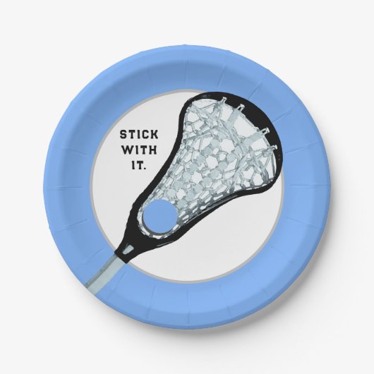 クリエイティブラクロスパーティー ペーパープレート (正面)