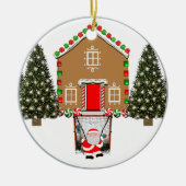 クリエイティブラクロス収集可能 セラミックオーナメント (正面)