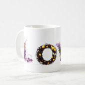 クリエイティブラブデザイン コーヒーマグカップ (正面左)