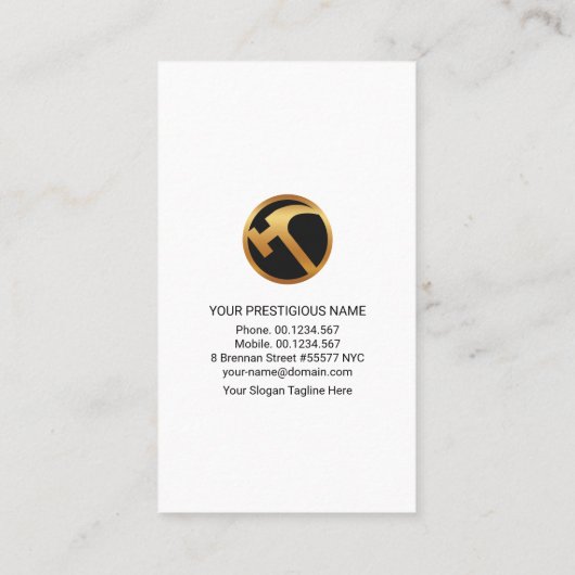 クリエイティブルーフトップレイヤーズ建築ハンドイマン 名刺 (裏面)