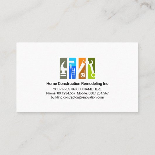 クリエイティブルーフ縁どホーム修理 名刺 (裏面)