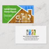 クリエイティブルーフ縁どホーム修理 名刺 (正面/裏面)