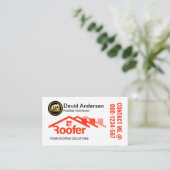 クリエイティブレッドルーファールーフトップ 名刺 (スタンド正面)