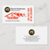 クリエイティブレッドルーファールーフトップ 名刺 (正面/裏面)