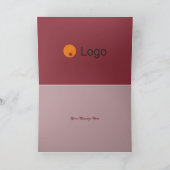 クリエイティブレッド合成スノーフレーク彗星グラフィック シーズンカード (内部)