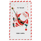 クリエイティブロック登山クリスマススモール抱き枕 スモールペーパーバッグ (正面)