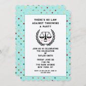 クリエイティブロースクールグラードパーティー 招待状 (正面/裏面)