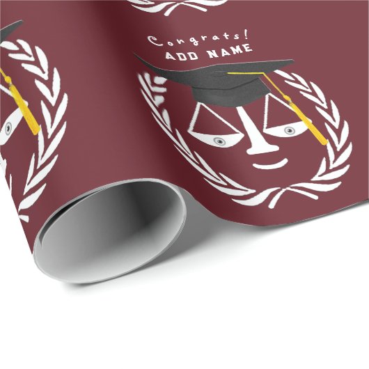 クリエイティブロースクール卒業祝い ラッピングペーパー (ロールコーナー)