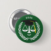 クリエイティブロースクール卒業2025 缶バッジ (正面&裏面)