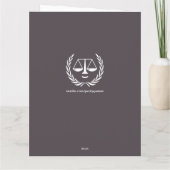 クリエイティブロースクール卒業 カード (裏面)