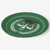 クリエイティブロースクール卒業 ペーパープレート (アングル)