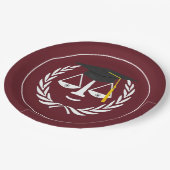 クリエイティブロースクール卒業 ペーパープレート (アングル)