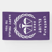 クリエイティブロースクール卒業 横断幕 (横)