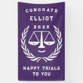 クリエイティブロースクール卒業 横断幕 (縦)