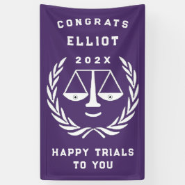 クリエイティブロースクール卒業 横断幕