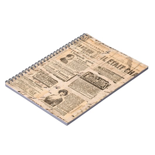 クリエイティブヴィンテージスタイルの背景。紙テクスチャ ノートブック (左側)