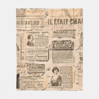 クリエイティブヴィンテージスタイルの背景。紙テクスチャ  フリースブランケット