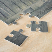 クリエイティブヴィンテージ秋トレイル写真ジグソーパズル ジグソーパズル (側面)