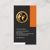 クリエイティブ人材コンサルタントオレンジV 名刺 (裏面)