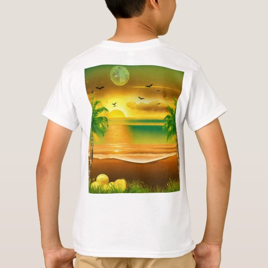 クリエイティブ像 Tシャツ (裏面)