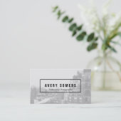 クリエイティブ写ぼやけ真撮影 名刺 (スタンド正面)