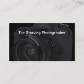 クリエイティブ写真家名刺テンプレート 名刺 (正面)