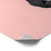 クリエイティブ動物コンセプト：サングラス付きゼブラ ポスター (角)