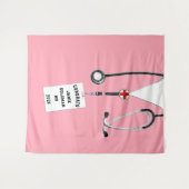 クリエイティブ医学校卒業おめでとう タペストリー (正面(横))