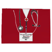 クリエイティブ医科大学 ラージペーパーバッグ (裏面)