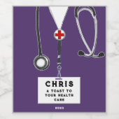 クリエイティブ医 ワインラベル (シングルラベル)