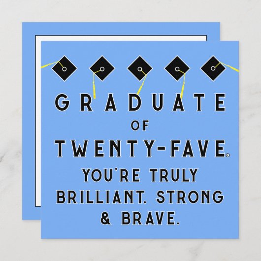 クリエイティブ卒業クラス2025 カード (正面/裏面)