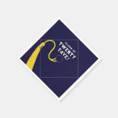 クリエイティブ卒業クラス2025 スタンダードカクテルナプキン (角)