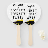 クリエイティブ卒業クラス25 ハンドファン (正面&裏面)