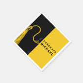 クリエイティブ卒業パーティーおめでとうナプキンス スタンダードカクテルナプキン (角)