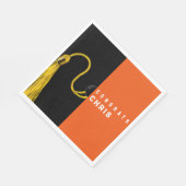 クリエイティブ卒業パーティーおめでとうナプキンス スタンダードランチョンナプキン (角)