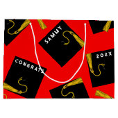 クリエイティブ卒業2025大抱き枕 ラージペーパーバッグ (裏面)