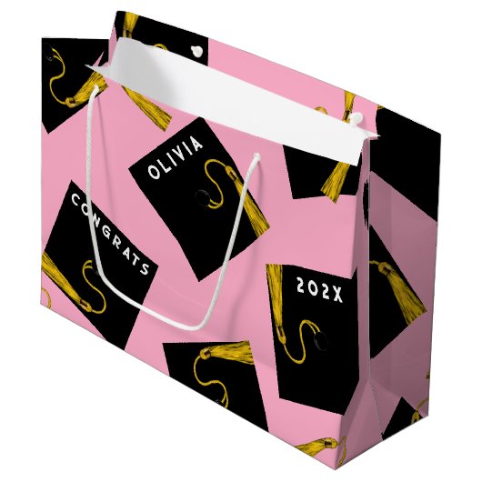 クリエイティブ卒業2025大抱き枕 ラージペーパーバッグ (正面アングル)