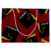 クリエイティブ卒業2025大抱き枕 ラージペーパーバッグ (裏面)