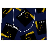 クリエイティブ卒業2025大抱き枕 ラージペーパーバッグ (正面)