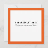 クリエイティブ卒業2025 カード (裏面)