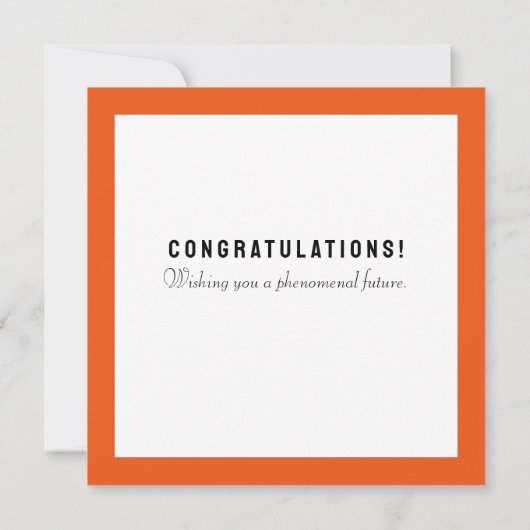 クリエイティブ卒業2025 カード (裏面)