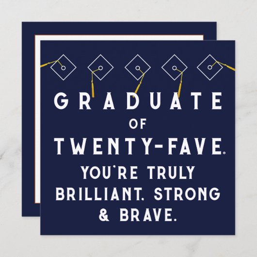 クリエイティブ卒業2025 カード (正面/裏面)