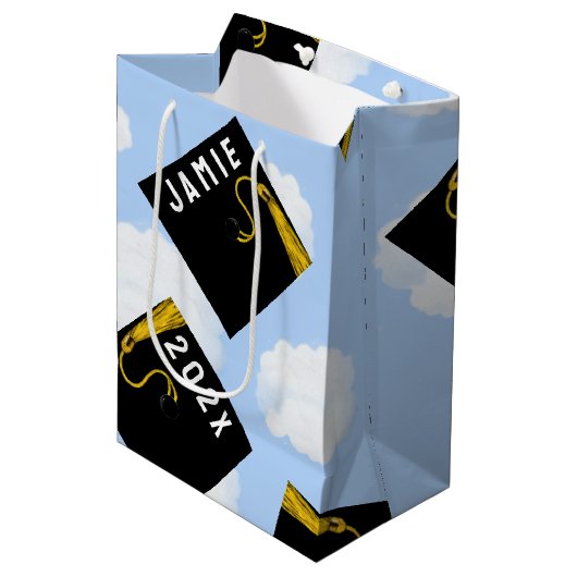 クリエイティブ卒業2025 ミディアムペーパーバッグ (正面アングル)