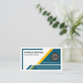 クリエイティブ台形層CEO創設者 名刺 (スタンド正面)