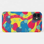 クリエイティブ型枠と図形オリジナル抽象芸術アート Case-Mate iPhoneケース (裏面(横))